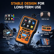 FOXWELL NT301 OBD2 Scanner with Live Data for Check Engine
