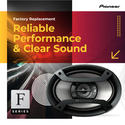 Pioneer F-Series 2-Way & 3-Way Car Speakers