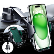 Universal Car Phone Holder with Strong Suction & Adjustable Mount