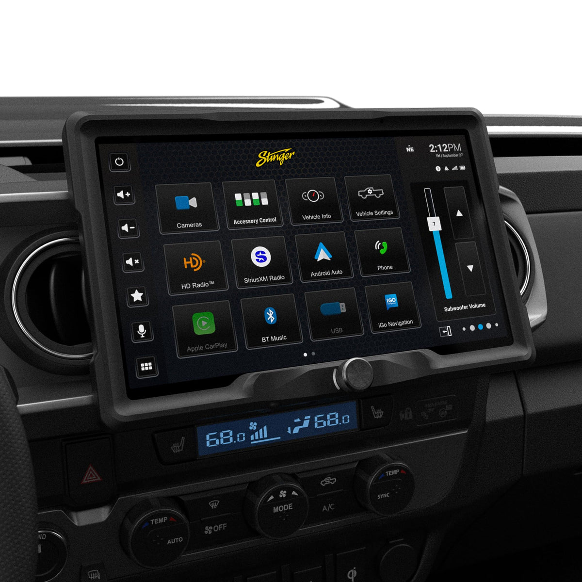 Stinger HORIZON12 12.8" Toyota Tacoma Touchscreen Stereo