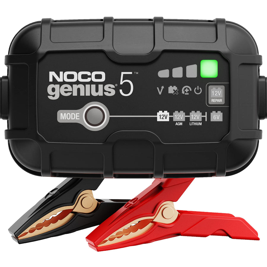 5A 6V/12V Smart Battery Charger for Lead-Acid & Lithium