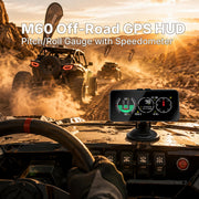 GPS Speedometer with Off-Road Inclinometer & HUD Display