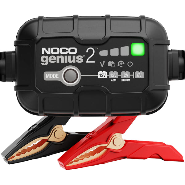 2A 6V/12V Smart Battery Charger for Lead-Acid & Lithium