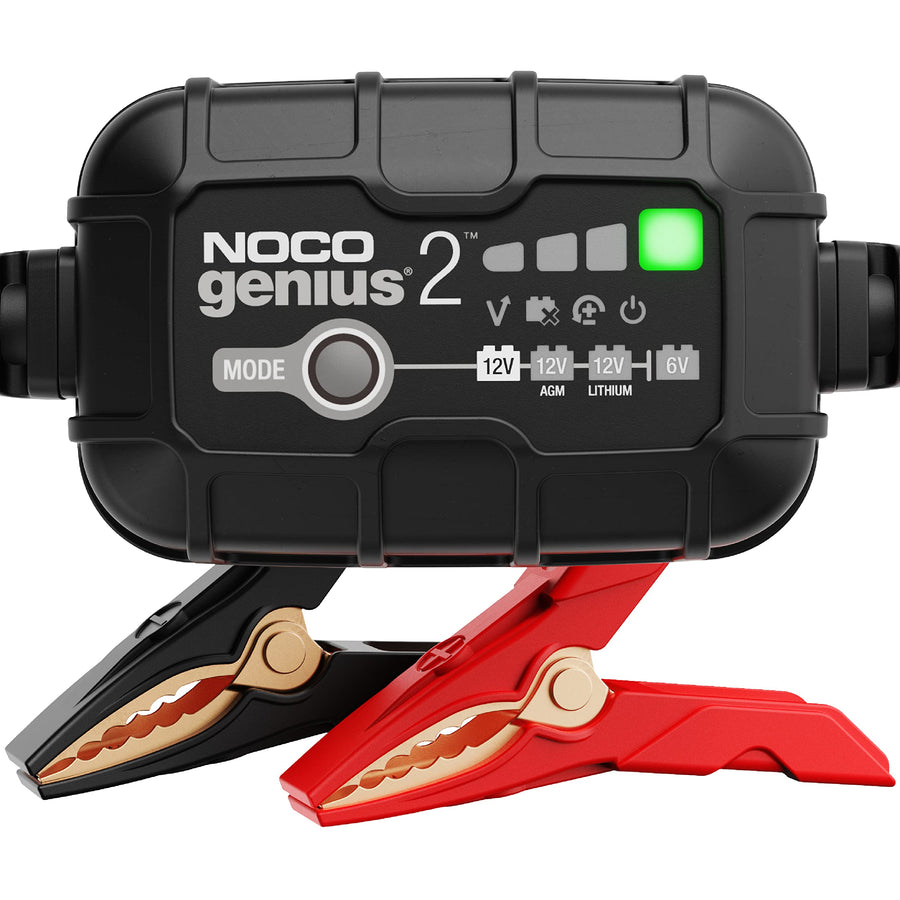 2A 6V/12V Smart Battery Charger for Lead-Acid & Lithium