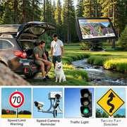 9-Inch GPS Navigator for Cars, Trucks & RVs with 2026 Maps