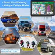 9-Inch GPS Navigator for Cars, Trucks & RVs with 2026 Maps