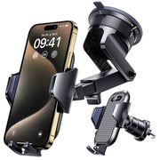Universal Car Phone Holder with Strong Suction & Adjustable Mount