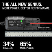 5A 6V/12V Smart Battery Charger for Lead-Acid & Lithium