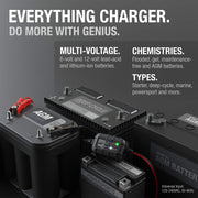 2A 6V/12V Smart Battery Charger for Lead-Acid & Lithium