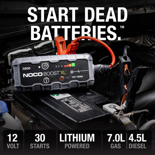 1500A 12V Lithium Jump Starter for Gas & Diesel Engines